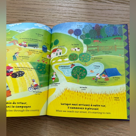 My Big Barefoot Book of French & English Words (French and English Edition) - Picture 9 of 12